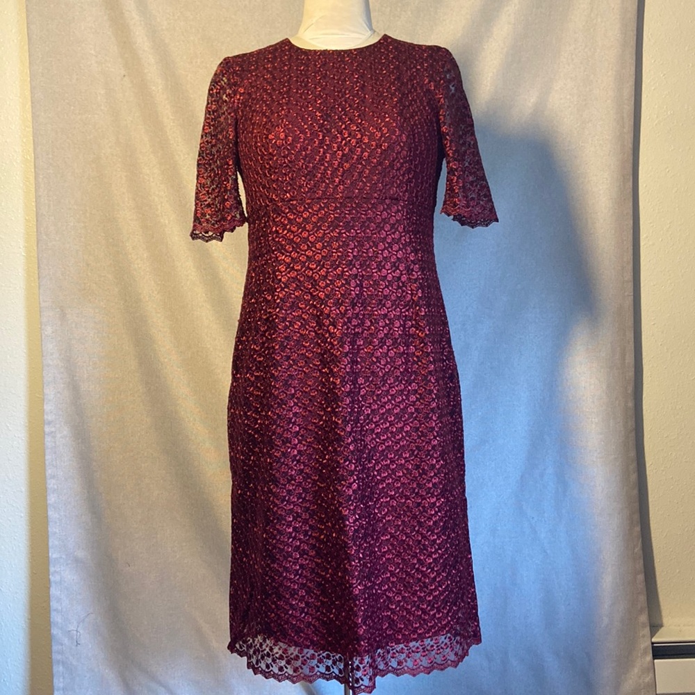 Gorgeous Lace custom made dress. Size L
